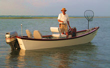 Marshall James Skiff used for fishing